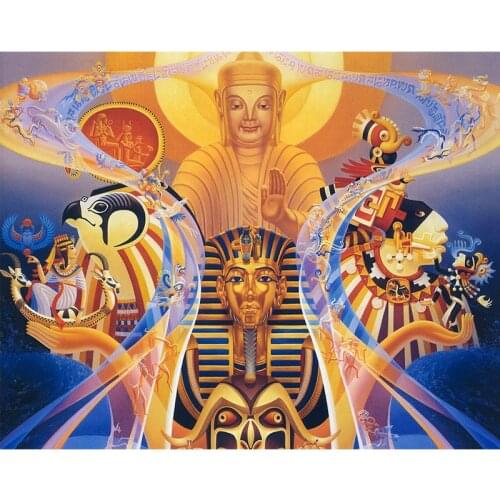 Full Square Drill 5D DIY Diamond Painting "Buddha statue" Embroidery Cross Stitch Mosaic Home Decor Gift Y1388