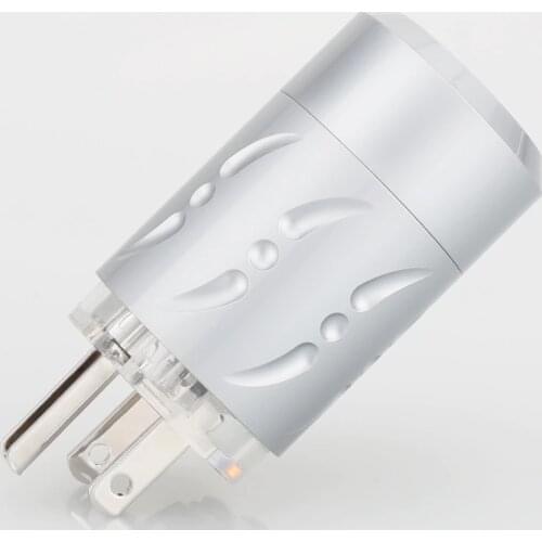 Viborg VM512R AC Copper Rhodium Plated US Power Plug Connector