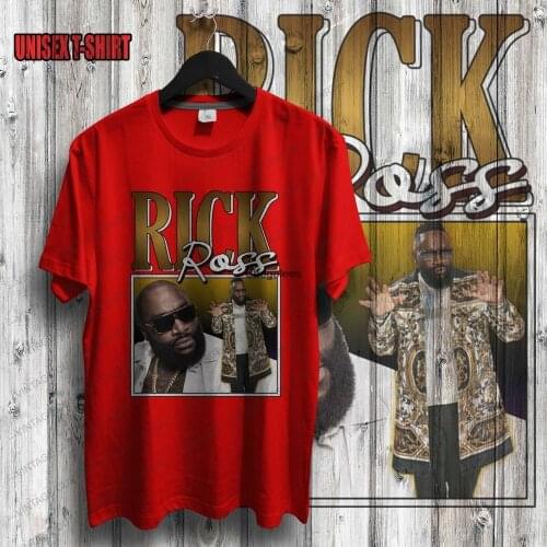 Rick ross shirt vintage 90 style top artist retro birthday gift shirt hip hop shirtshirt classic style present gift rap tee
