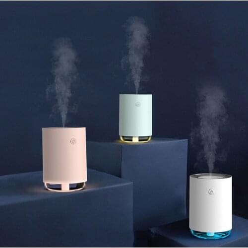 220ML Car RV Camper Air Humidifier Portable Essential Oil Diffuser Truck Trailer 5V USB Air Purifyer LED Fog Mist Maker