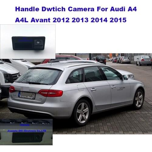 Yessun Car Trunk Handle Rear View Camera for Audi A4 A5 S5 Q3 Q5 for Volkswagen Golf Passat Tiguan 2018 Sharan B6 B7 rear camera