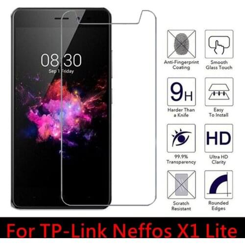 2PCS 2.5D Tempered Glass for TP-Link Neffos X1 Lite 9H High Quality Explosion-proof Protective Film Screen Protector for TP904A