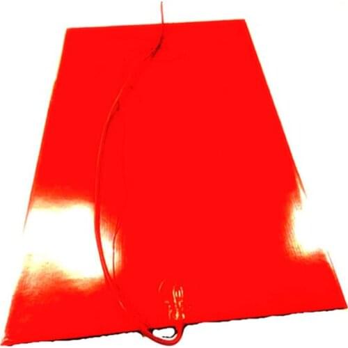 500*800*1.5mm 110v 1200w silicone heating pad for 3d printer