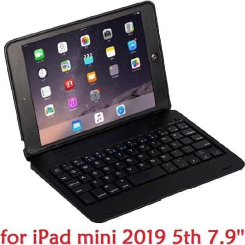 7.9'' Coque for iPad mini 2019 5th Keyboard Case Wireless A2133 A2124 Keyboard Case for iPad mini 5 2019 Keyboard Case