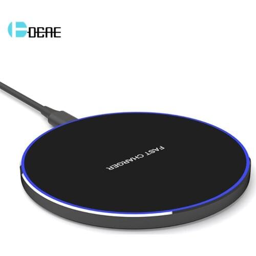 DCAE Qi Wireless Charger USB C 15W Fast Charging Pad 10W Quick Charge For iPhone 11 Pro XS Max XR X 8 Samsung S10 S9 Note 10 9