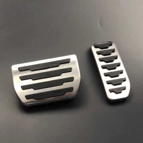 Car Fuel Gas Pedal Brake Accelerator Cover Fit For Land Rover Discovery Sport Range Rover Evoque Jaguar XE XF F-Pace Accessories