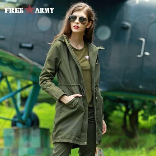 Женские плащи с капюшоном Free Army China At AliExpress