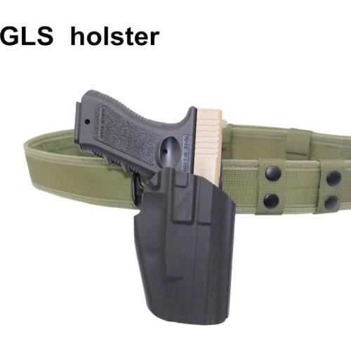 GLS 579 Quick Release Airsoft Gun Holster For TAURUS GLOCK 17 19 22 SIG SAUER H&K 45 S&W Gun Holster