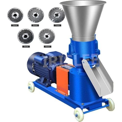 KL-150 Pellet Mill Multi-Function Feed Food Pellet Making Machine Household Animal Feed Granulator 220V/ 380V 100kg/h-120kg/h