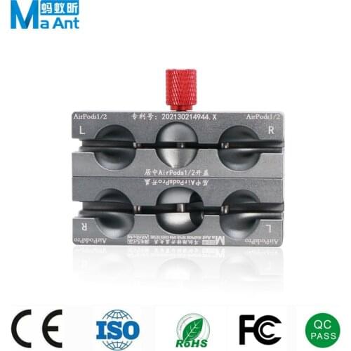 MaAnt P1 Steel Universal Earphone Clip Fixture Mold for Airpods Pro 12 Headphone Repair Holder Clamp Alignment Fixing Fixture