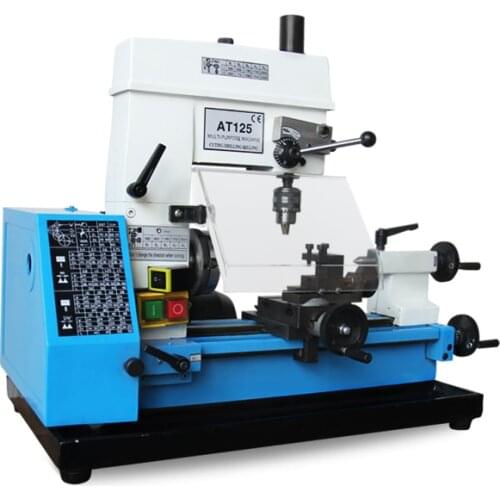Mini Lathe Turning Drilling Milling Machine Tool Household Turning Drilling Milling Machine Metal Processing DIY Machine Tool