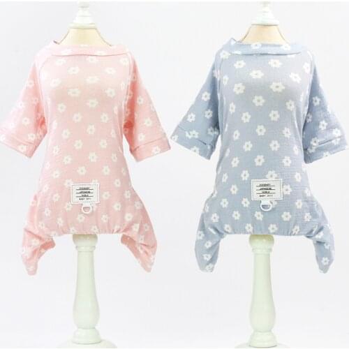 Dog Clothes Pug French Bulldog Small Dog Cat Clothes Chihuahua Yorkshire Pet Clothing Pajamas Jumpsuit for Small Dogs Cats Puppy