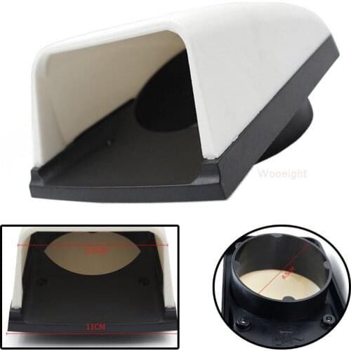 Wooeight 3Inch White ABS Plastic Boat Speedboat Vents Cover Shell Marine Air Exhaust Vent RV Boat Accessories