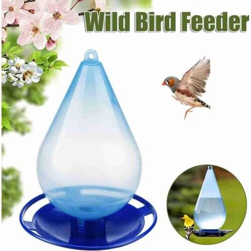 Outdoor Hanging Plastic Hummingbird Feeder Lazy Automatic Bird Feeder Is Easy To Clean About 16*16*19CM