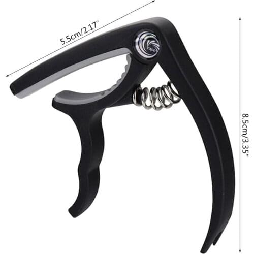 Plastic Steel Guitar Capo Classical Acoustic Guitar Ukulele Tuning Clamp