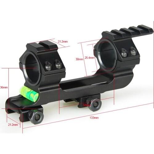 PPT Hunting aluminum Double Ring Rifle Scopes Mount 25.4mm-30mm with Accessories HK24-0220
