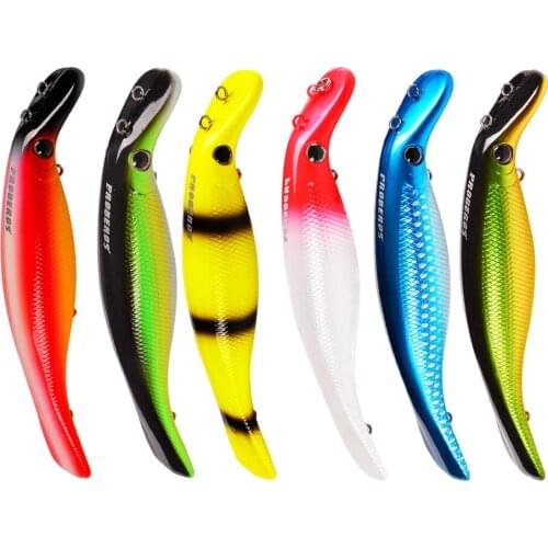 6x Wobblers Minnow Fishing Lures CrankBaits Long Cast Lures Fishing Tackle Hard Baits VIB Lure Long Cast Lure