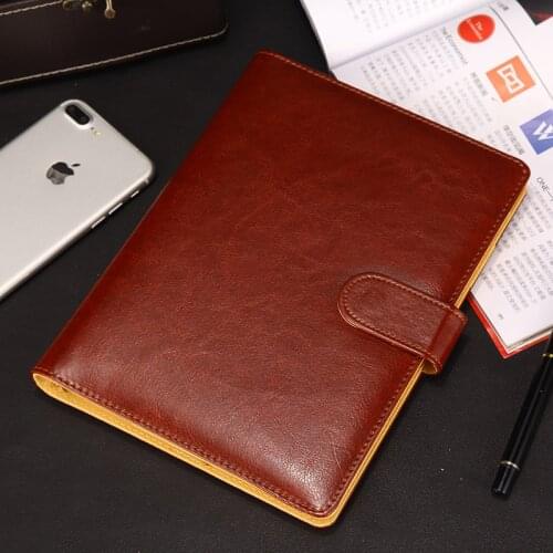 Notebook Agenda Planner A5/B5 Spiral 6 Rings Organizer Travel Diary Journal Business Buckle Notepad Stationery Office Supplies