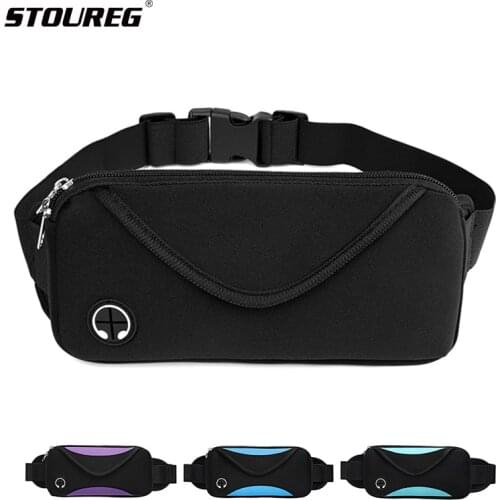 Unisex Running Waist Bag,Outdoor Sports Mobile Phone Holder Bag,Gym Fitness Bag for Men Women Jogging Running Belt Bags