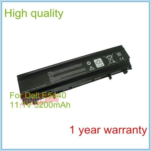 High quality Battery for E5440 E5540 VJXMC N5YH9 0K8HC 7W6K0 FT6D9 11.1V 5200mAh