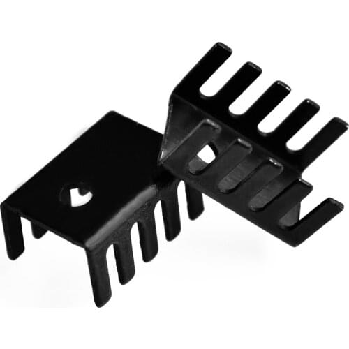 10PCS/LOT HOT TO-220 19*15*10MM Aluminum heatsink 781radiator 7805 cooling product purchas