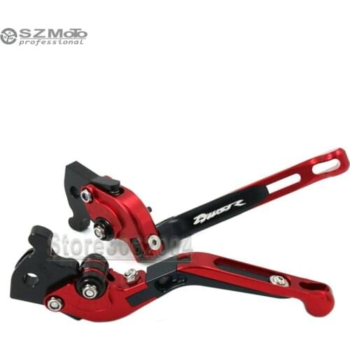 For YAMAHA BWS R 125 BWSR 2015-2016 Front Rear Brake Lever Aluminum Motorcycle Adjustabale Folding Extendable With Logo