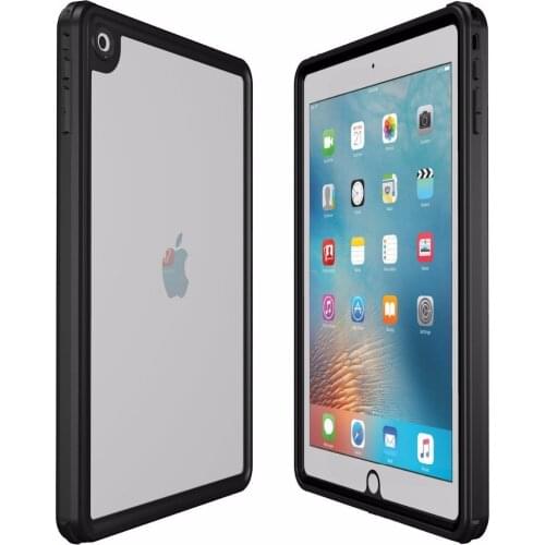 For iPad Pro 9.7" Waterproof Case Shockproof Dustproof with Built-in Screen Full-Body Rugged Protective Case for iPad Pro 9.7"