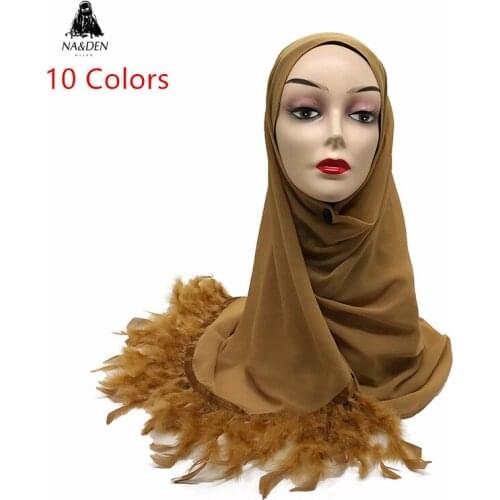 10pcs/lot Women Elegant Chiffon Scarf Female Luxury Scarf Ladies Solid Head Scarf Feather Bandana Hot Sale NEW Spring Pashmina