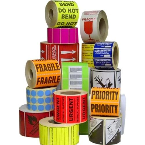 Customized Professional Design Thermal Labels Paper For Factory