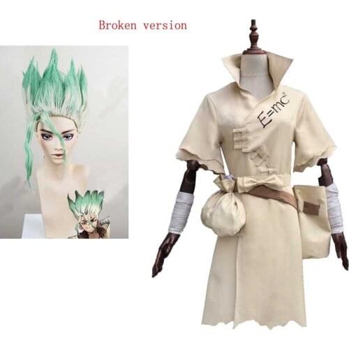 Anime Dr. Stone Ishigami Senku Cosplay Costume Custom made