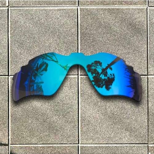 Ice Blue Polarized Sunglasses Replacement Lens for-Oakley Radar Path Vented Frame 100% UV Protection Good Fitness