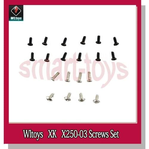 Wltoys XK X250 Screws Set X250-03 for X250 RC Quadcopter Drone Spare Parts