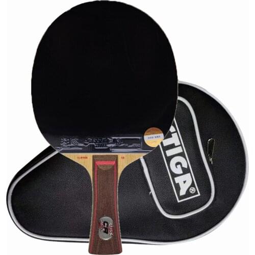 Genuine Stiga Clipper Wood Cl Cr Table Tennis Racket Ping Pong Blade Ping Pong Finished Rackets With Bag