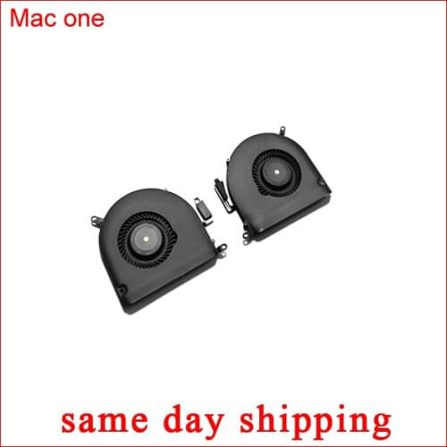 Original A1398 CPU Cooling Fan Left + Right Set for Macbook Pro Retina 15.4" A1398 fan Late 2013 Mid 2014 Early 2015