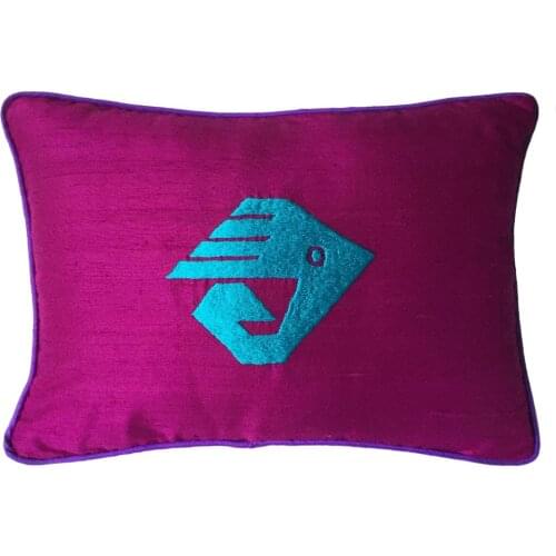 Cushion Home Decor 100 Silk Ornamental Handmade Embroidered Design Award Winner Turkey Anatolian Motifs Decoration Pillow