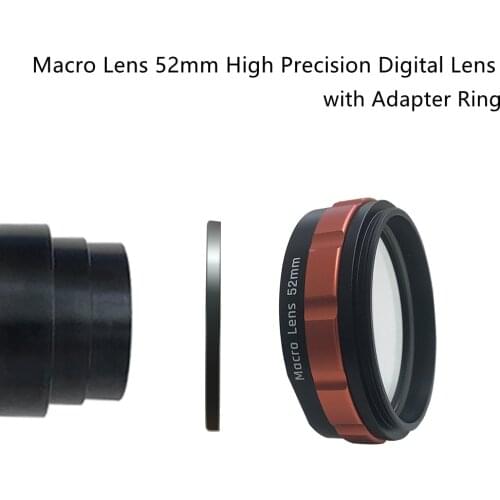 Portable Macro Lens 52mm High Precision Digital Lens Adapter Ring for Sony Digital Mount Cameras Camera Accessories