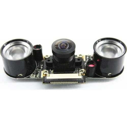 Raspberry PI 3 generation B + infrared night vision lamp 5 million pixels 160 degree wide angle raspberry pie camera