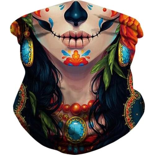 Bandana Women Men Flag Digital Printed Multi Functional Seamless Scarf Quick Dry Sunshade Sweatband Hairband Cycling Neck Gaiter