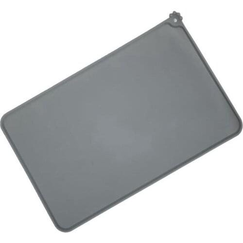 Silica gel pet mat waterproof anti-slip anti-leakage food mat cat and dog car mat eating mat