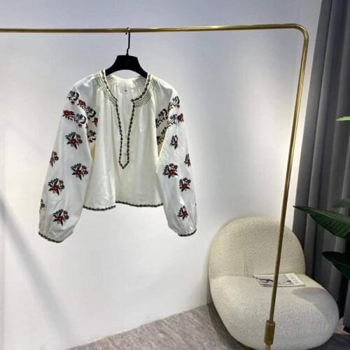 WorldCloset Blouses With Embroidery
