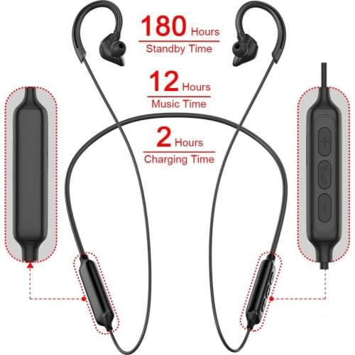 X1 Neckband Wireless Bluetooth Sports Running Headset Stereo Music Earphone