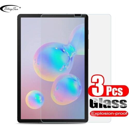 Tablet Screen Protector Tempered Glass For Samsung Galaxy Tab S6 10.5 T860 T865 SM-T860 SM-T865 3Pcs 9H HD Glass Protective Film