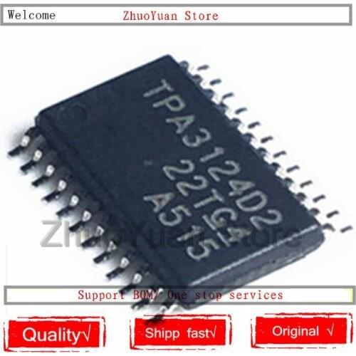 100PCS/lot TPA3124D2PWPR TPA3124D2PWP TPA3124D2 TPA3124 TSSOP24 IC Chip New Original In stock