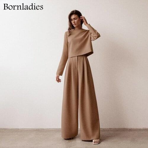 Женские классические брюки Bornladies China At AliExpress