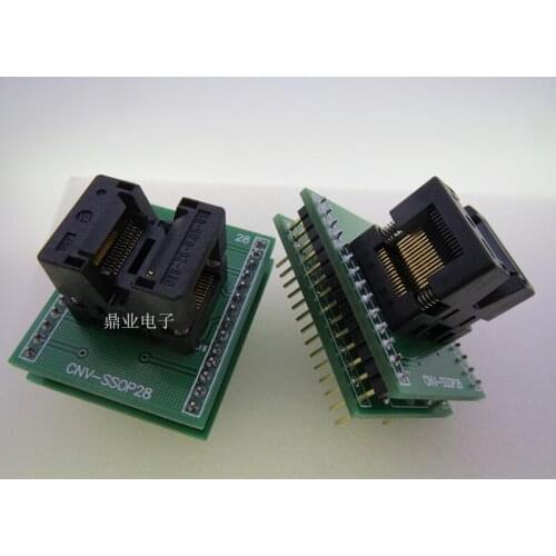 SSOP28/TSOP28 0.635MM Burn-in Socket gold plating IC testing seat Test Socket test bench
