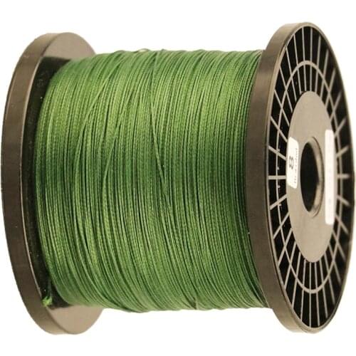0.06-0.55mm Never faded Red fastness color 4Strand Saltwater/Freshwater 1500M 2000M braided pe line fishing 2-100LB thread wire