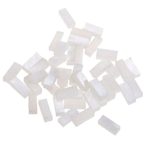 Musiclily Pro Natural Mother of Pearl Guitar Binding Inlay Purfling Strips 1.6x1.3x4mm, White Pearl (Set of 100)