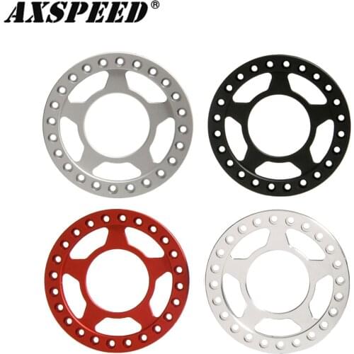 Wheel presser (five star style) Alloy Wheel Beadlock Rings For 1.9 inch rims TRX-4 SCX10 RC Crawler