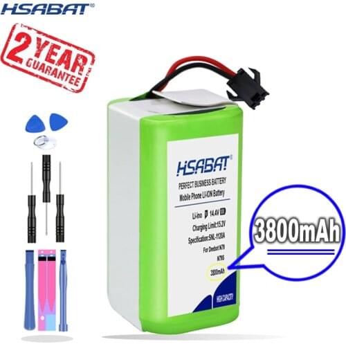 New Arrival [ HSABAT ] Battery for Conga Excellence 990 Ecovacs Deebot N79 N79S DN622, Eufy Robovac 11 11S 12 15C 15S 35C