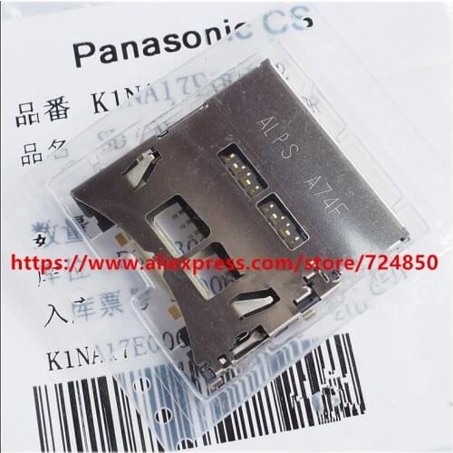 NEW SD Memory Card Slot Assembly For Panasonic G7 G8 G80 G81 G85 G9 GH5 GH5S Camera Unit Repair Part